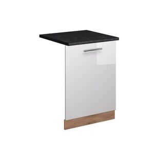 Vicco ČELNÍ PANEL MYČKY Fame-Line Bílá vysoký lesk 60 cm , PD Antracit obraz