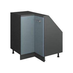 Vicco ŠIKMÁ SKŘÍŇ ROHOVÁ SKŘÍŇKA Rion Modrošedá 75.6 x 81.6 cm s 1 dveřmi obraz