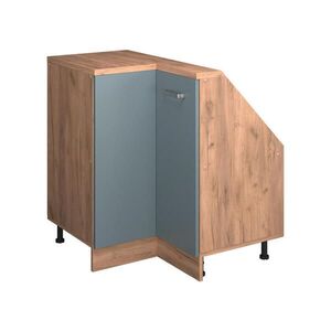 Vicco ŠIKMÁ SKŘÍŇ ROHOVÁ SKŘÍŇKA Rion Modrošedá 75.6 x 81.6 cm s 1 dveřmi obraz
