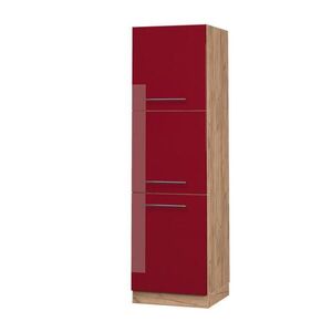 Vicco VYSOKÁ SKŘÍŇ Fame-Line, Bordó červená vysoký lesk/Zlatý mocný dub, 60 cm obraz