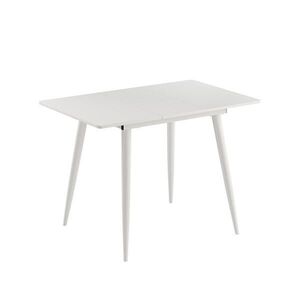 Vicco JÍDELNÍ STŮL Beaver, Bílá, 80-110 x 70 cm Rozšiřitelný obraz