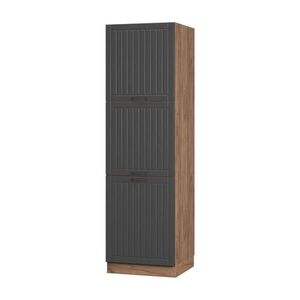 Vicco VYSOKÁ SKŘÍŇ Fame-Line, Tmavě šedá/Zlatý mocný dub, 60 cm obraz