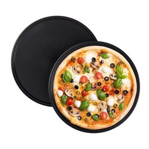 Relaxdays PLECH Antracit 2ks-Set nepřilnavý 32 cm obraz