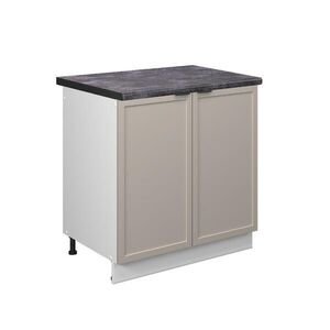 Vicco SKŘÍŇKA POD DŘEZ Fame-Line GreyBeige 80 cm , PD Antracit obraz