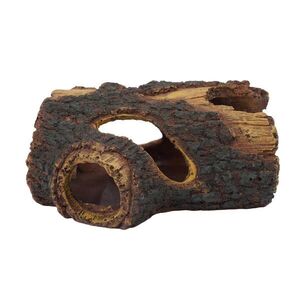 Relaxdays AKVARIJNÍ DEKORACE Hnědá kmen Polyresin 13, 5 cm obraz