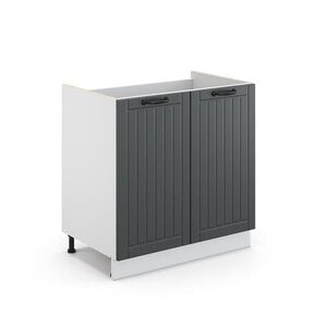 Vicco SKŘÍŇKA POD DŘEZ Fame-Line Antracitový venkovský dům 80 cm , PD Mramor obraz
