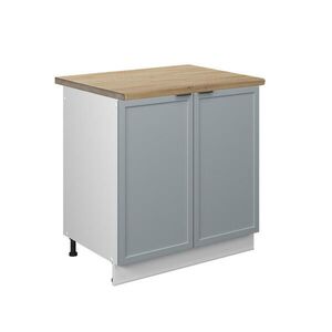 Vicco SKŘÍŇKA POD DŘEZ Fame-Line Světle modrošedá 80 cm , PD Dub obraz