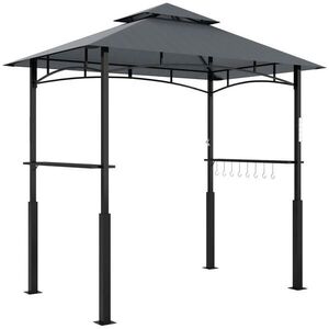 Outsunny GRILOVACÍ PAVILON s LED 243 x 148 x 248 cm obraz