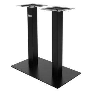 ML-DESIGN STOLOVÁ NOHA Dvojitá 72 cm Černá obraz
