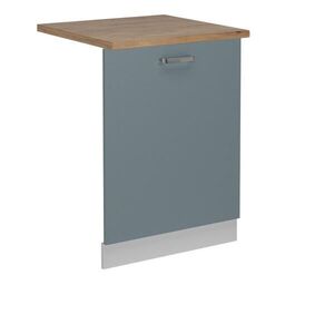 Vicco ČELNÍ PANEL MYČKY R-Line Modrošedá 60 cm , PD Dub obraz