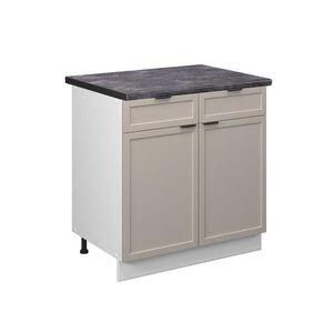 Vicco SPODNÍ SKŘÍŇKA KUCHYŇSKÉ LINKY Fame-Line GreyBeige 80 cm , PD Antracit obraz