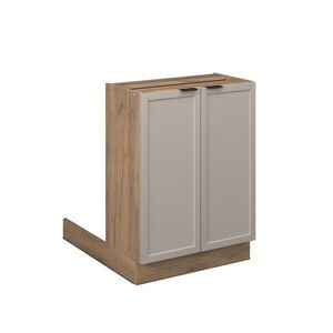 Vicco KUCHYŇSKÝ OSTRŮVEK Fame-Line GreyBeige 60 cm bez pracovní desky obraz