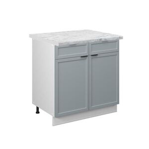 Vicco SPODNÍ SKŘÍŇKA KUCHYŇSKÉ LINKY Fame-Line Světle modrošedá 80 cm , PD Mramor obraz