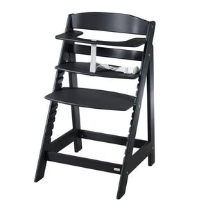 Roba DĚTSKÁ JÍDELNÍ ŽIDLIČKA Sit Up Flex černá obraz