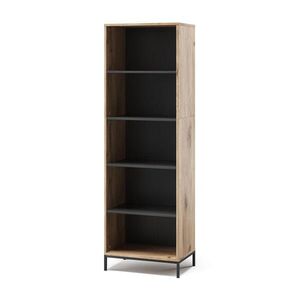 Vicco KNIHOVNA Eliza Dub Viking 60 x 180 cm s 5 přihrádkami obraz