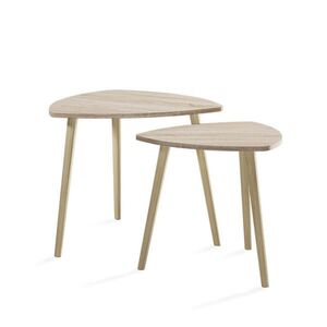 Vicco KONFERENČNÍ STOLEK Twino Sonoma 60 x 50 cm Sada 2 kusů obraz