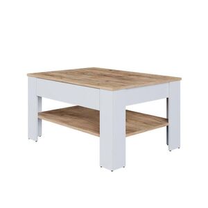 Vicco KONFERENČNÍ STOLEK Milan Bílý/zlatý dub 92.2 x 65 cm obraz