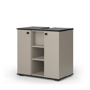 Vicco TOALETNÍ SKŘÍŇKA PRO UMYVADLO Joli Greige 60 x 59 cm se 2 dveřmi obraz