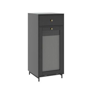 Vicco MIDI SKŘÍŇKA Malte Šedá 40 x 96 cm se zásuvkou obraz