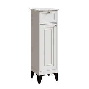 Vicco KOUPELNOVÁ SKŘÍŇKA Vanity Bílá 32 x 92 cm se zásuvkou obraz