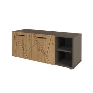 Vicco BOTNÍK Irma Antracit/Artisan 106 x 43 cm se 2 dveřmi obraz