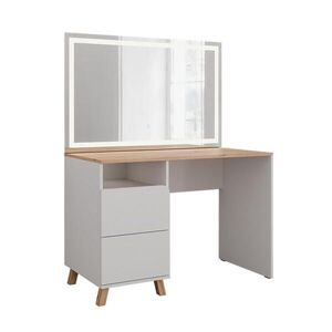 Vicco TOALETNÍ STOLEK Karen Bílá/Artisan 110 cm se zrcadlem LED obraz