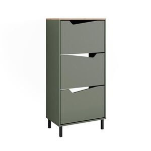 Vicco BOTNÍK NA BOTY Marelle Zelená/umělecká 60 x 129.5 cm se 3 přihrádkami obraz