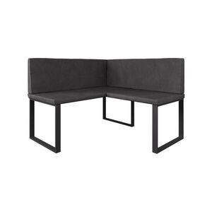 Vicco LAVICE DO JÍDELNY DO ROHU Ravon Antracit 120 x 120 cm obraz