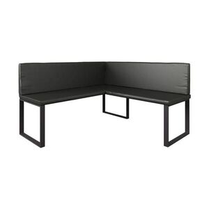 Vicco LAVICE DO JÍDELNY DO ROHU Ravon Černá 150 x 150 cm obraz