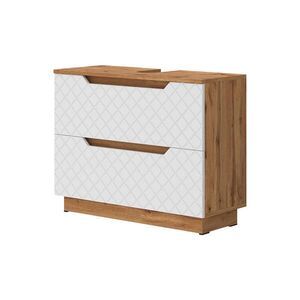 Vicco DOLNÍ SKŘÍŇKA POD DŘEZ Lotta Bílá 79.6 x 62.5 cm se 2 zásuvkami obraz