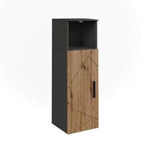 Vicco MIDI SKŘÍŇKA Irma, Antracit/Zlatý mocný dub, 30 x 93 cm s 1 dveřmi obraz