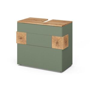Vicco DOLNÍ SKŘÍŇKA POD DŘEZ Eden Zelená 70 x 64.5 cm se 2 zásuvkami obraz