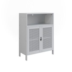 Vicco STŘEDNÍ SKŘÍŇKA Liora Bílá 60 x 80 cm se 2 dveřmi obraz