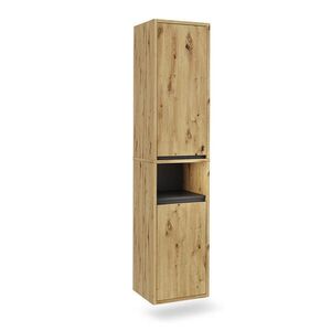 Vicco VYSOKÁ SKŘÍŇKA Viola Artisan/šedá 38 x 170 cm se 2 dveřmi obraz