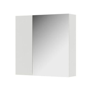 Vicco KOUPELNOVÁ ZRCADLOVÁ SKŘÍŇKA Leopold Bílá 60 x 59.2 cm S policemi a 1 zrcadlovými dvířky obraz