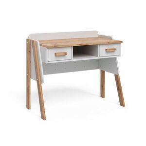 VitaliSpa STŮL Malia Bílá/Artisan 97 x 51 cm se 2 zásuvkami obraz