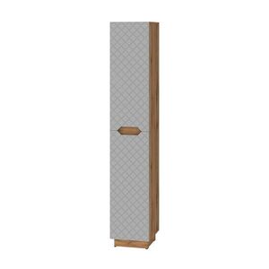 Vicco KOUPELNOVÁ SKŘÍŇKA Lotta Šedá 33 x 186 cm se 2 dveřmi obraz