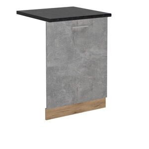 Vicco ČELNÍ PANEL MYČKY R-Line Beton 60 cm , PD Antracit obraz