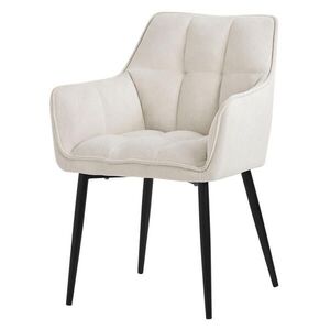ML-DESIGN JÍDELNÍ ŽIDLE krémová froté látka obraz
