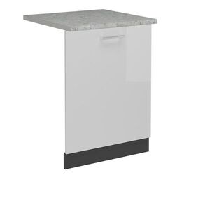 Vicco PŘEDNÍ PANEL R-Line Bílá vysoký lesk 60 cm s pracovní deskou obraz