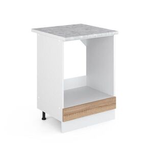 Vicco SKŘÍŇKA NA VESTAVĚNOU TROUBU R-Line Sonoma 60 cm s pracovní deskou obraz