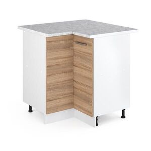 Vicco ROHOVÁ SKŘÍŇKA R-Line Sonoma 75.6 cm s pracovní deskou obraz
