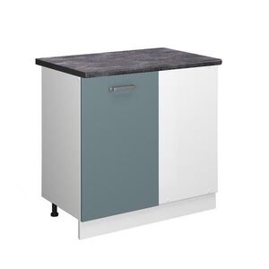 Vicco ROHOVÁ SKŘÍŇKA R-Line Modrošedá 86 cm , PD Antracit obraz