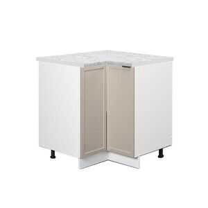 Vicco ROHOVÁ SKŘÍŇKA Fame-Line GreyBeige 80.5 cm , PD Mramor obraz