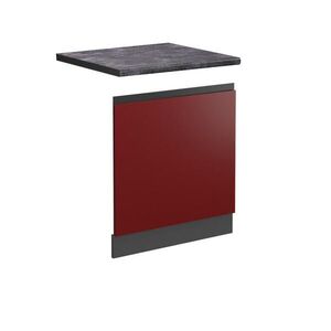 Vicco PŘEDNÍ PANEL R-Line Červená 60 cm , PD Antracit obraz