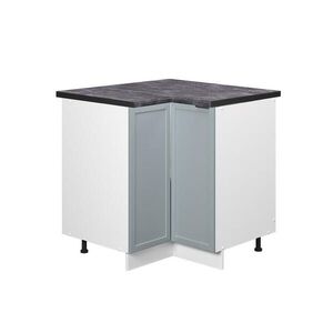 Vicco ROHOVÁ SKŘÍŇKA Fame-Line Světle modrošedá 80.5 cm , PD Antracit obraz