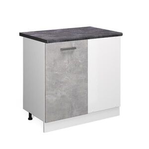 Vicco ROHOVÁ SKŘÍŇKA R-Line Beton 86 cm , PD Antracit obraz