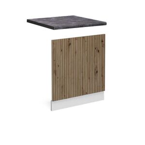 Vicco PŘEDNÍ PANEL R-Line Řemeslný dub 60 cm , PD Antracit obraz