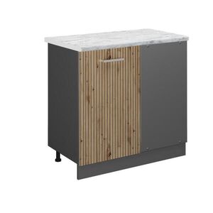 Vicco ROHOVÁ SKŘÍŇKA R-Line Řemeslný dub 86 cm PD Mramor obraz