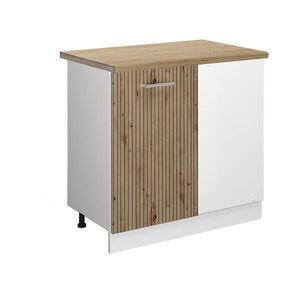 Vicco ROHOVÁ SKŘÍŇKA R-Line Řemeslný dub 86 cm , PD Dub obraz
